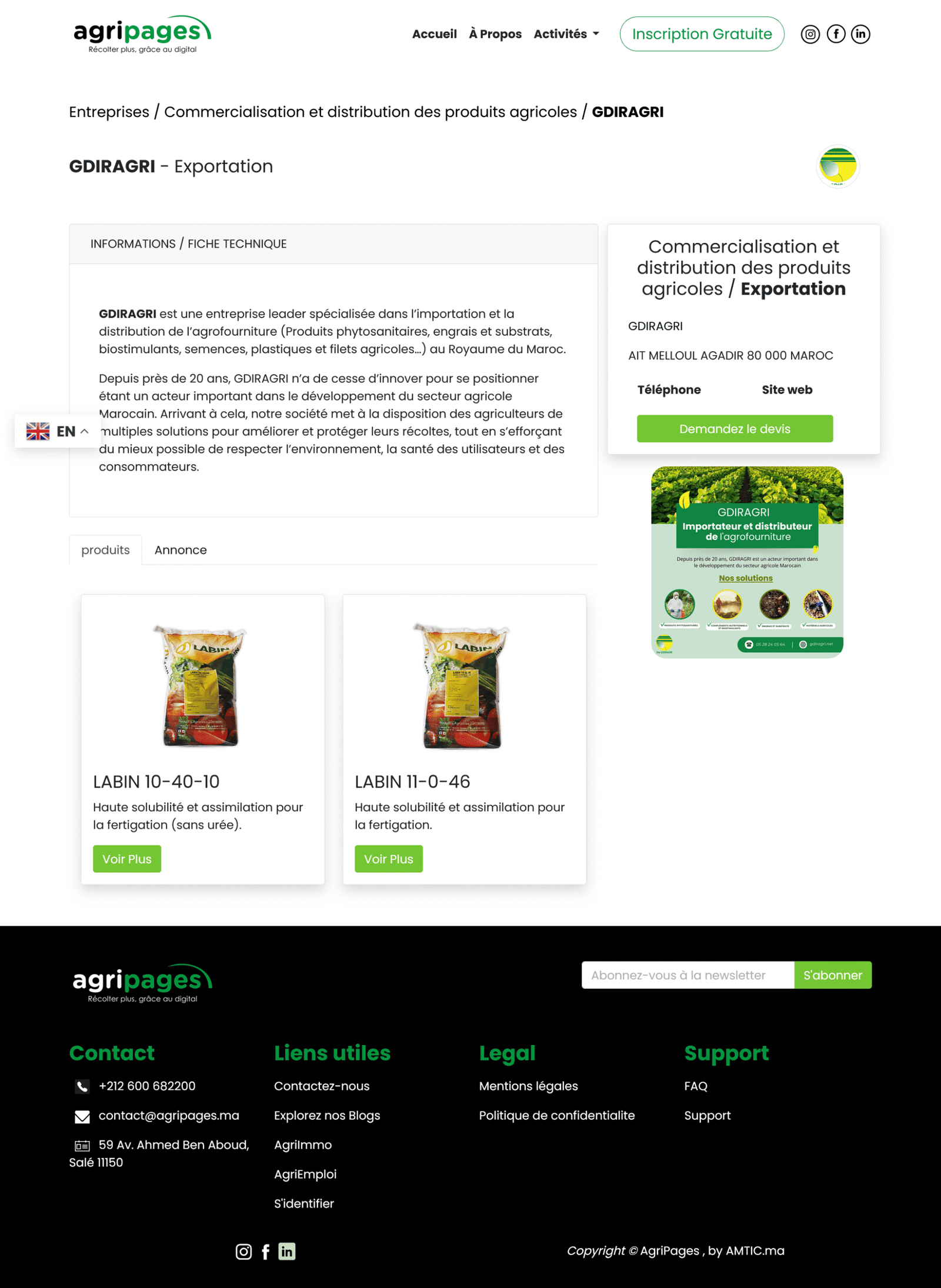 Photo 3 de Agripages