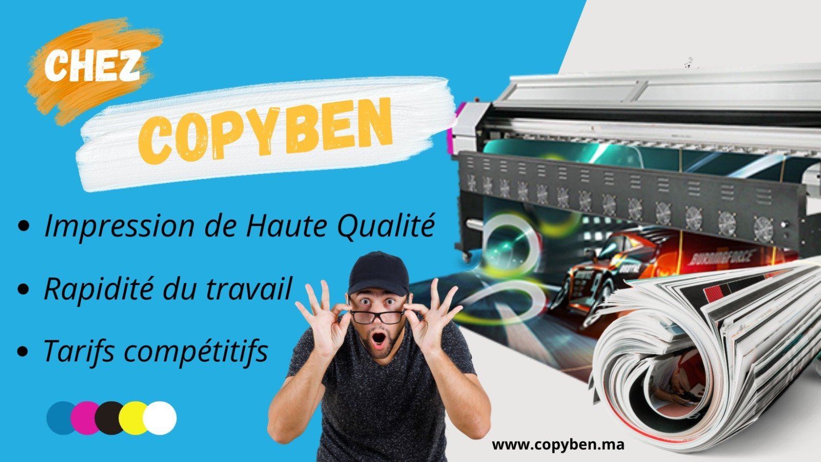 Photo 1 de Copy Ben - Votre Imprimerie à Rabat